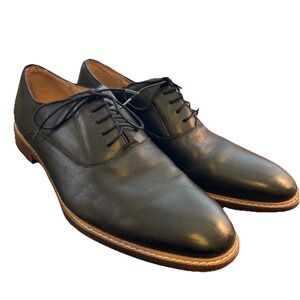 Aston Grey Collection Orlando‎ Oxford Men's 12M Black Leather, comfort, classic